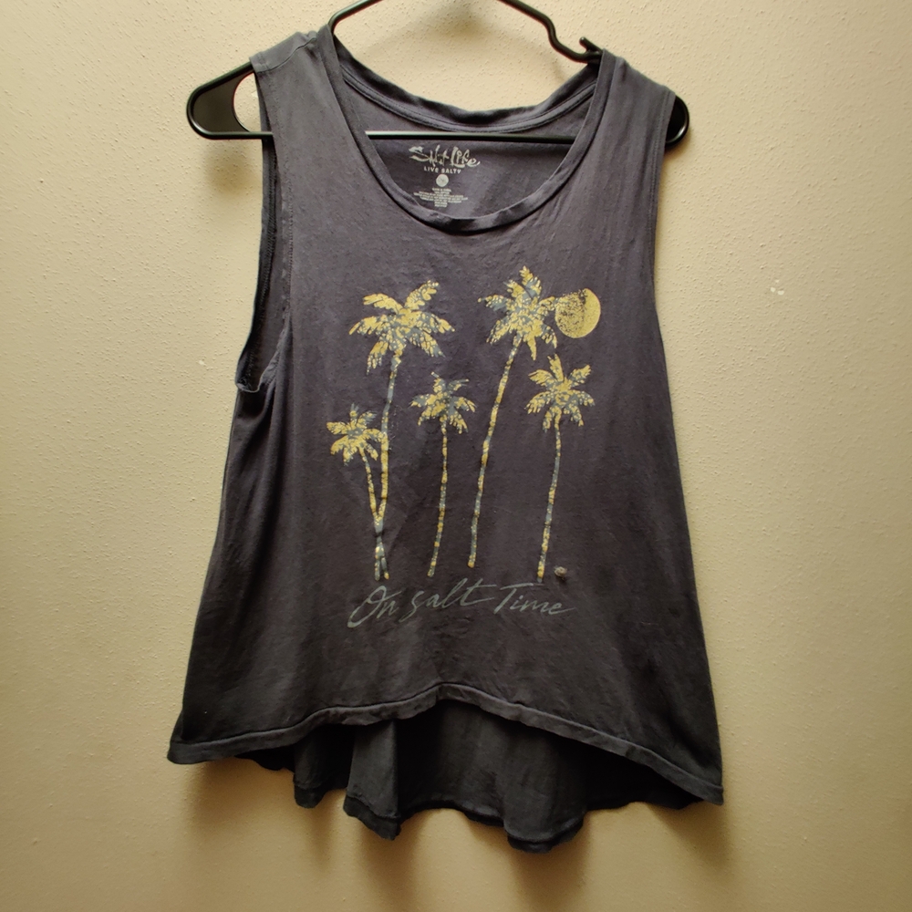 Salt Life Women's Black Sleeveless Top
